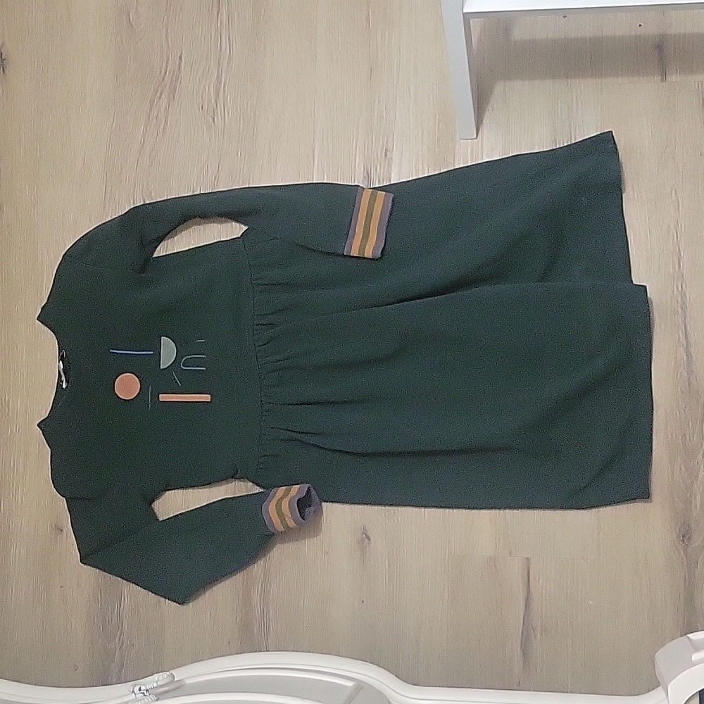Pounds and ounces green dress